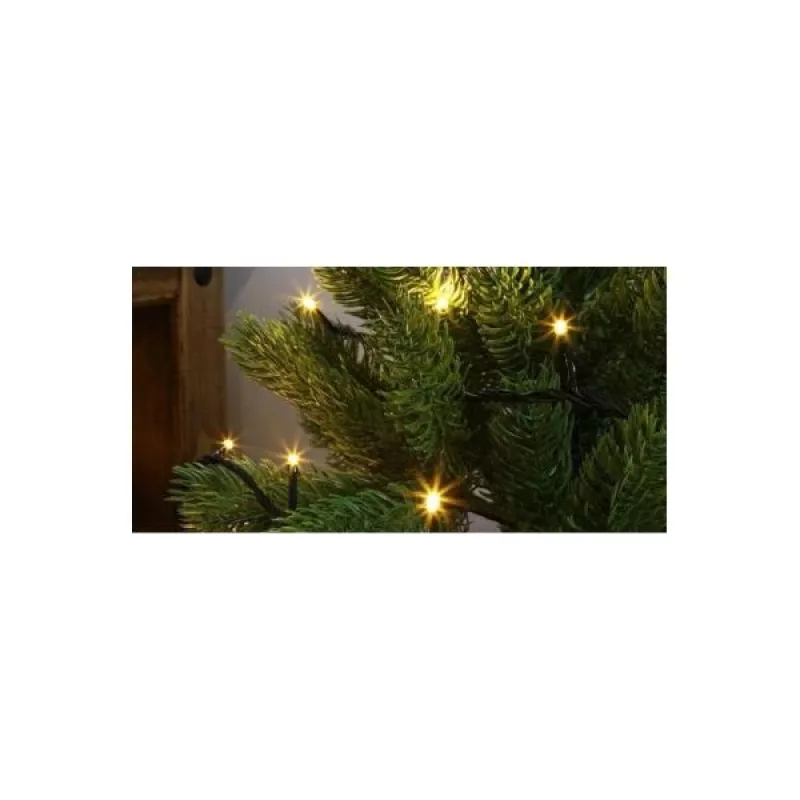 WOOX R5170 nutikad jõulutuled Wi-Fi 40 meetrit, 400 LED-i, 230 luumenit, soe valge hämardamise ja heliga