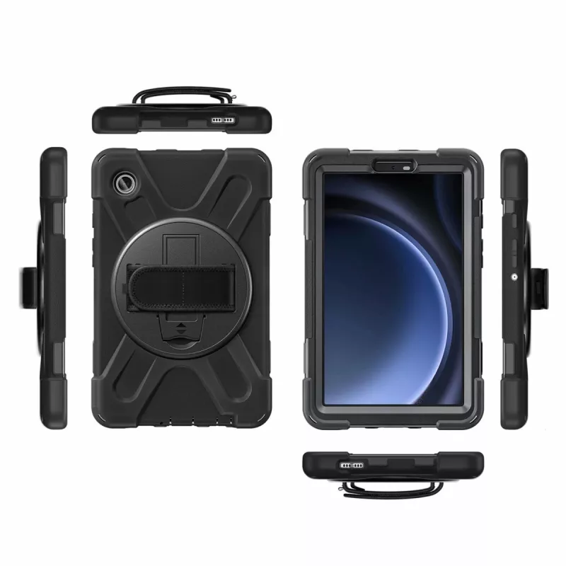 Cover 4smarts Galaxy Tab A9 22,1 cm (8,7 tolli) Must