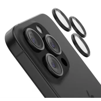 Karastatud klaasist kaamera objektiivi kaitse Belkin iPhone 15 Pro / 15 Pro Max OVA180HQBK