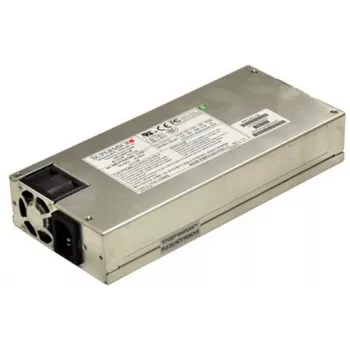 Supermicro PWS-601-1H - toiteplokk (sisemine) - 80 PLUS Gold - AC 100-240 V - 600 W - PFC - 1U - SC512 F-600B, SC811 L-600B, TQ-600B, SuperServer 6016T-MTHF jaoks (PWS-6