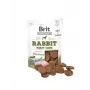 Koerte snäkid Brit Jerky Snack Rabbit 80 g — täiskasvanud koertele mõeldud treeningmaiused, suhkruvabad