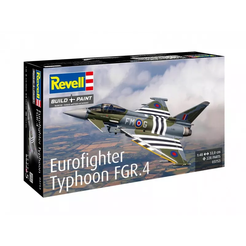 Plastikmudel REVELL Eurofighter Typhoon FGR.4 1:48