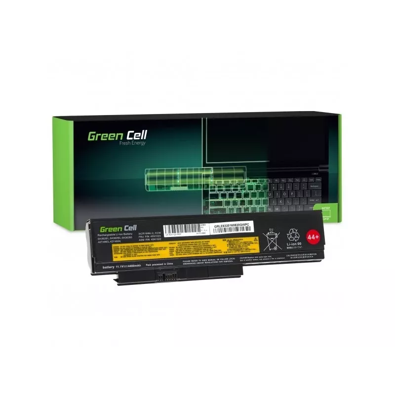 roheline Cell LE63 aku Lenovo ThinkPad X220 X230 jaoks