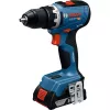 Juhtmeta trell-kruvikeeraja Bosch GSR 18V-65 koos 2x 4,0Ah akuga