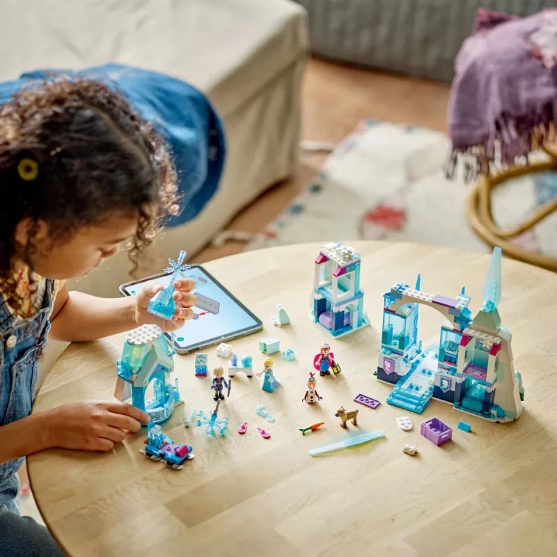 Ehitusmänguasi LEGO Disney Princess Elsa talvepalee 43244 – ehituskomplekt loovaks mänguks