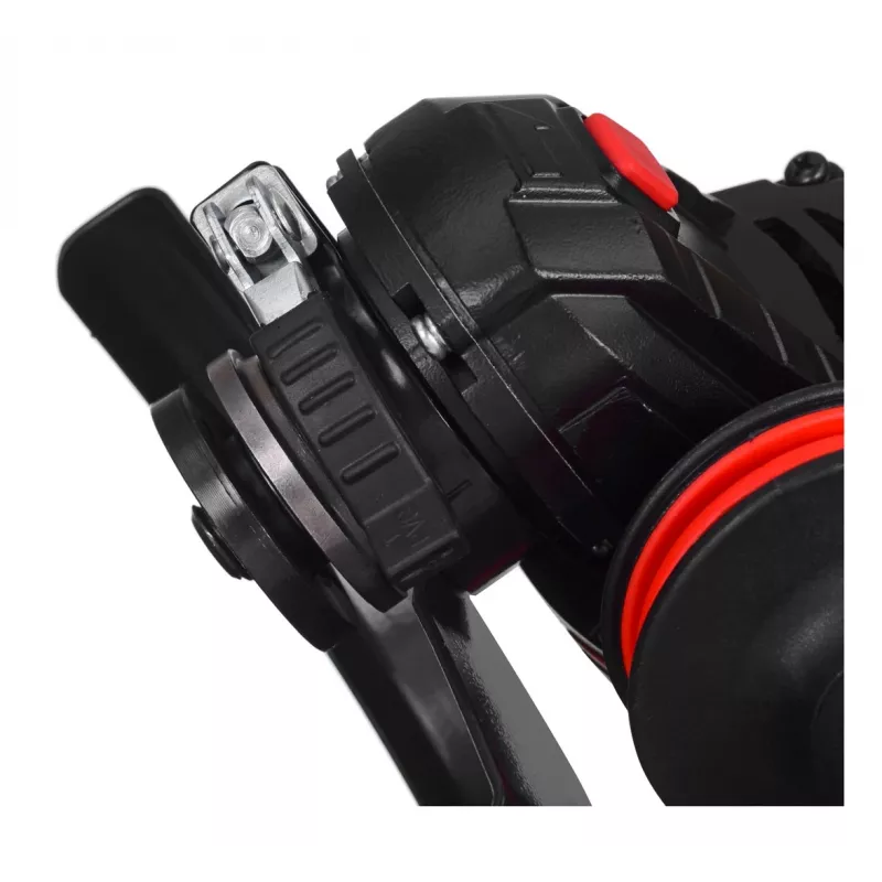 Nurklihvija YATO YT-82826, 18V Li-Ion 2Ah, 125 mm ketas, 10000 p/min, M14 keere, tööriistavaba reguleeritav kaitse