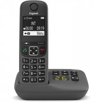 Analoog-/DECT-telefon Gigaset AE690A helistaja ID juhtmeta telefonipult antratsiit