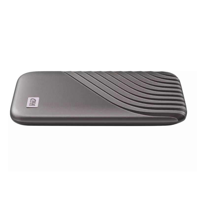 WD My Passport SSD WDBAGF0040BGY - SSD - krüpteeritud - 4 TB - väline (kaasaskantav) - USB 3.2 Gen 2 (USB-C pistik) - 256-bit AES - hall