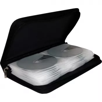 CD-kohver MediaRange 48 CD/DVD-le must jaemüügipakendis (BOX51)