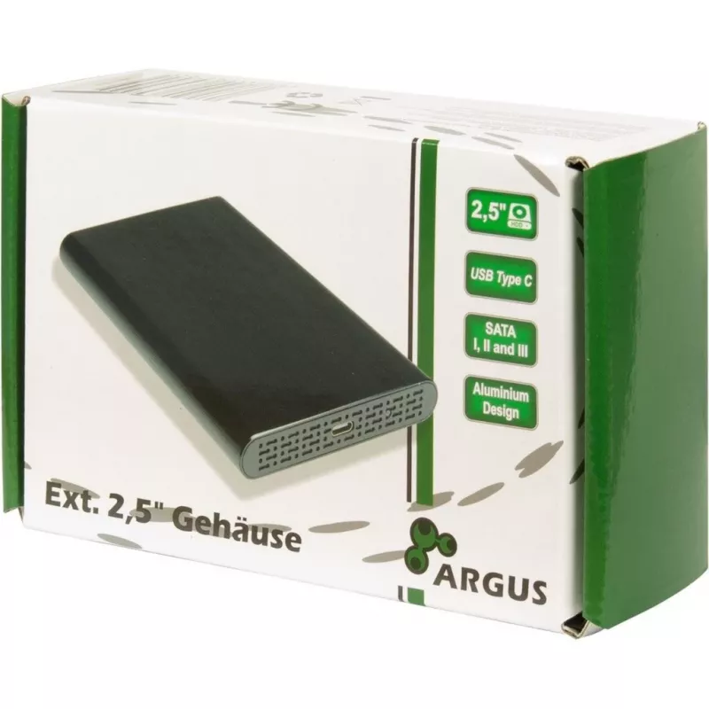 HDD-korpus Inter-Tech 88884122 Must 2.5 tolli