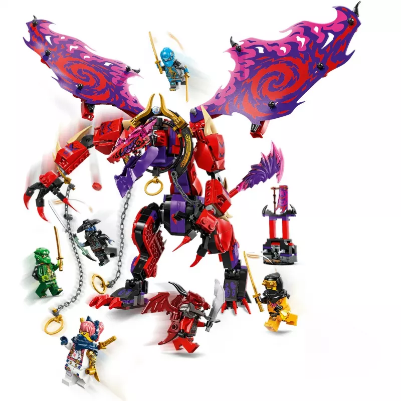 LEGO NINJAGO 71832 Thunderfangi kaose draakon