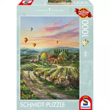 Thomas Kinkade Studios: Peaceful Valley Vineyard, pusle