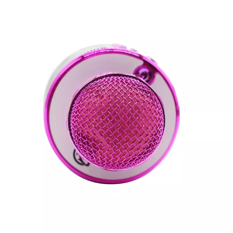 Mikrofon MANTA MIC11-PK roosa — juhtmega 3,5 mm pesa, kerge käeshoitav
