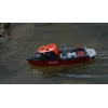 Amewi Rescue Boat 26117 — Harjadeta jugajam, 320 mm, must/punane