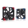 140 mm Noctua NF-A14 PWM chromax.Must.swap korpuse ventilaator, 12V, 300–1500 RPM, PWM, 140.2 m³/h, 24.6 dB
