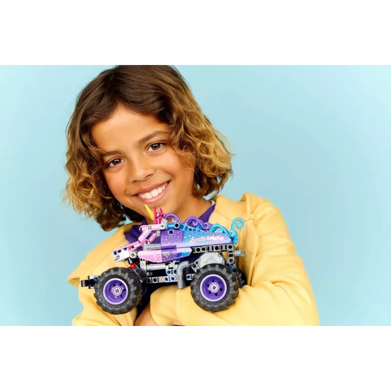 LEGO TECHNIC 42220 Monster Jam Sparkle Smash Pull-Back