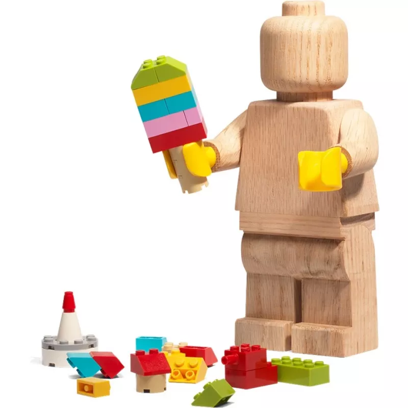 LEGO Puidust Minifiguur, kaunistus Puit