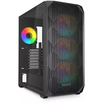Sharkoon AK3 RGB Midi Tower Must