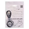 Gembird CCAP-444-1M Audiokaabel 3,5mm Must (CCAP-444-1M)
