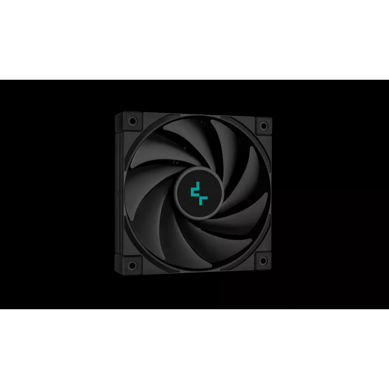 Õhkjahuti DeepCool AK500S Digital SE — 120 mm ventilaator, toetab LGA1700/AM5/AM4 ja Intel LGA115x/1200 pesasid, must