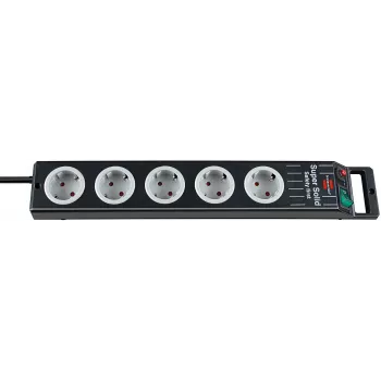 Power Extension Brennenstuhl 1153380115 2.5m 5 AC Outlets Must hall