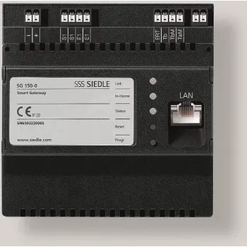Siedle SG 150-0 Smart Gateway liides In-Home-Bus ja IP-võrk (210007449-00)