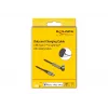 USB USB-C to Lightning laadimis- ja andmekaabel nurgelise pistikuga ja alusfunktsiooniga, DELOCK 1,5 m, 9 V 3 A (MFi)