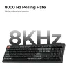 Mechanical klaviatuur Keychron V6 Ultra 8K — Full-size 100% QWERTY, Bluetooth, RGB, Must