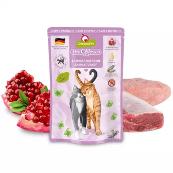 GRANATAPET DeliCATessen Lamb and turkey - märg kassitoit - 85g