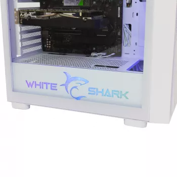Arvutikorpus White Shark GCC-2401 Warhead-3 ATX valge