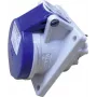 MENNEKES 16A 1632 CEE-Cara paneelipistikupesa TwinContact 16 A 3p sinine 16 A IP44 (16A 1632)