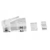 Microconnect KON511-50 juhtmepistik Läbipaistev