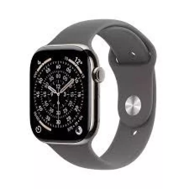 Nutikell Apple Watch Series 11 GPS + Cellular 42mm loodusliku titaankorpusega ja hallikivivärvi spordirihmaga
