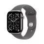 Nutikell Apple Watch Series 11 GPS + Cellular 42mm loodusliku titaankorpusega ja hallikivivärvi spordirihmaga