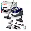 Märg- ja kuivtolmuimeja Bosch BWD 41740 AquaWash&Clean — 1700 W, 5 L paak, EPA filter, teleskooptoru, 9 m raadius, lilla