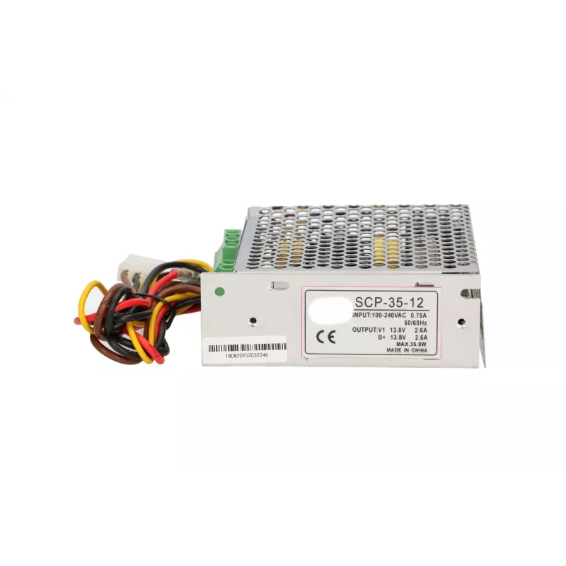 Toiteplokk akulaadijaga Extralink SCP-35-12 13,8 V 35 W metallkorpuses, 100–240 V vahelduvvoolusisend