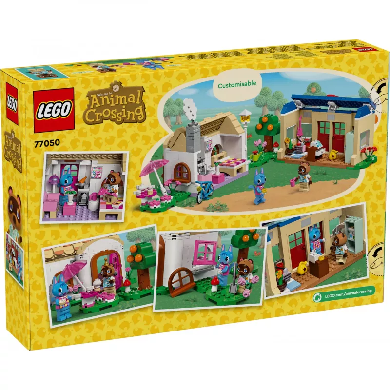 Konstruktsioonimänguasi LEGO 77050 Animal Crossing Nooki pood Sophie maja komplekt – modulaarne mängukomplekt