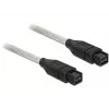 FireWire kaabel DeLOCK FireWire B/B 1,0 m hall