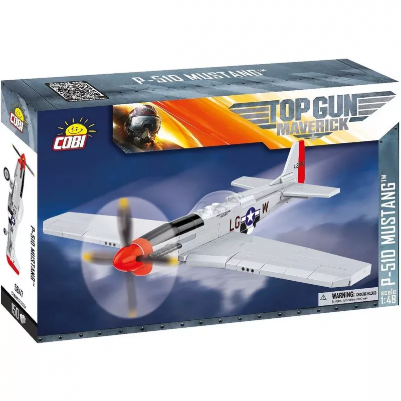 COBI 5847 Top Gun Maverick P-51D Mustang 150 Bricks