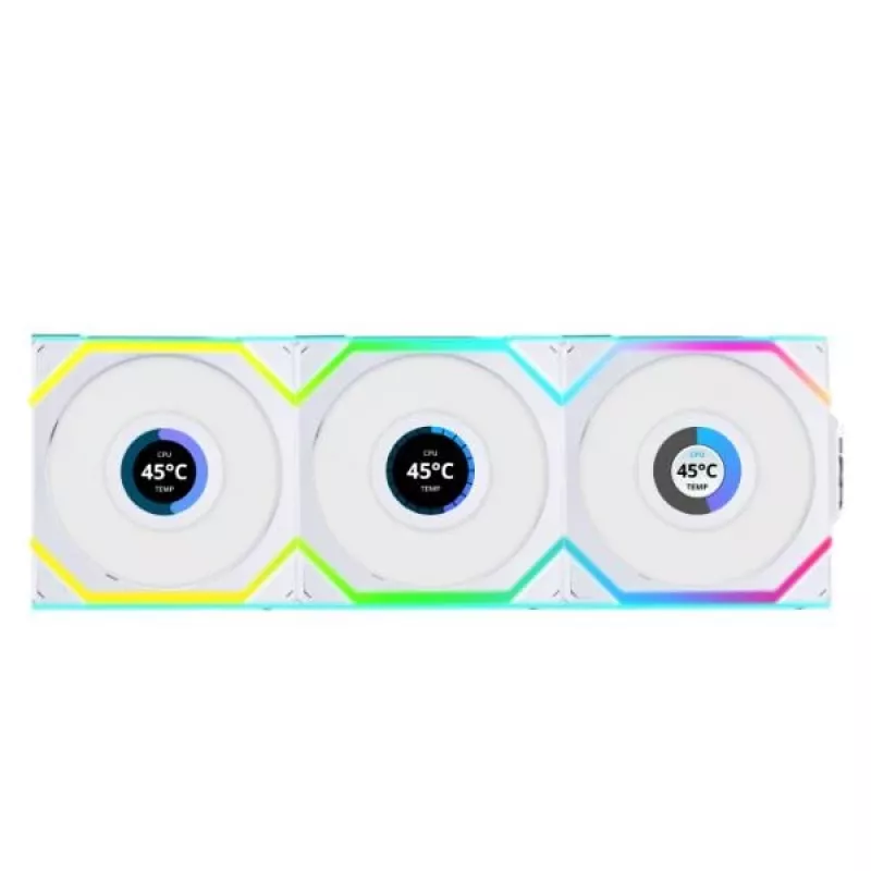 Lian Li UNI FAN SL Wireless 120 12 cm valge 3 tk 28,5 dB 64,05 cfm