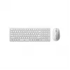 Alogic Echelon Compact USB-C BT klaviatuur saksa+hiir valge - klaviatuur - USB Type C - klaviatuur - USB Type C