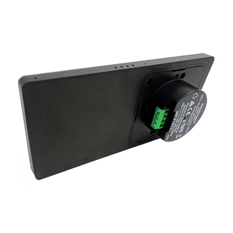 Shelly Wall Display X2 WiFi/BLU must koos H&T-ga – kaheosaline juhtpaneel