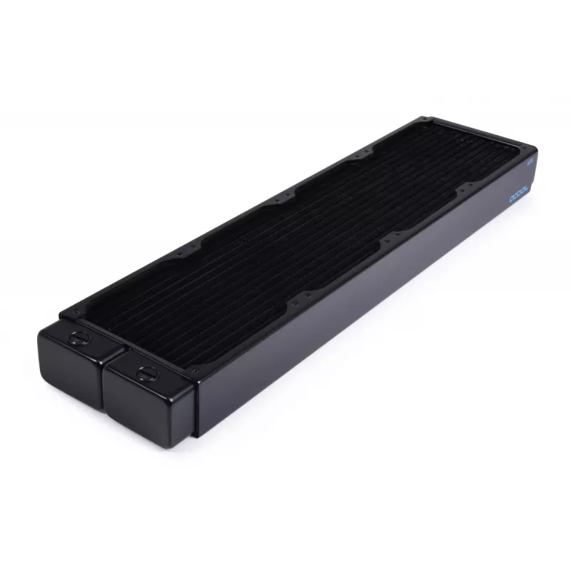 Radiaator Alphacool 14473 messing vask teras must 124 mm laius