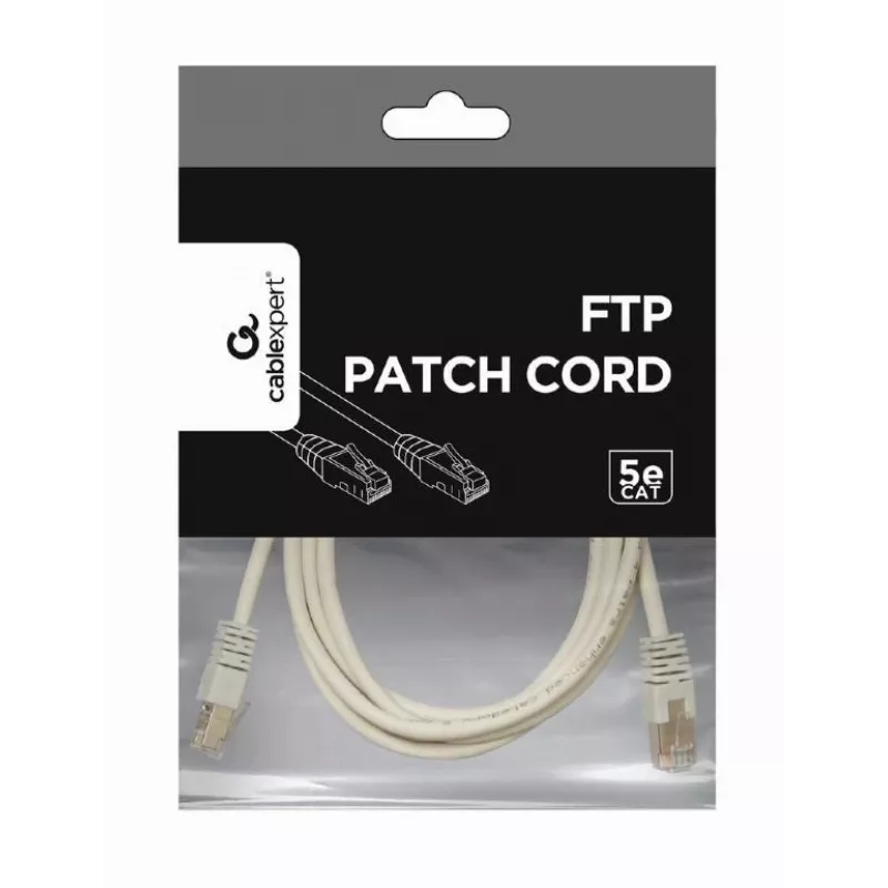 patch-kaabel CAT5E Ftp 1M/PP22-1M Gembird