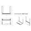 Mikrotik L009UiGS-2HaxD-IN traadita ruuter Gigabit Ethernet ühe ribaga (2,4 GHz) Punane