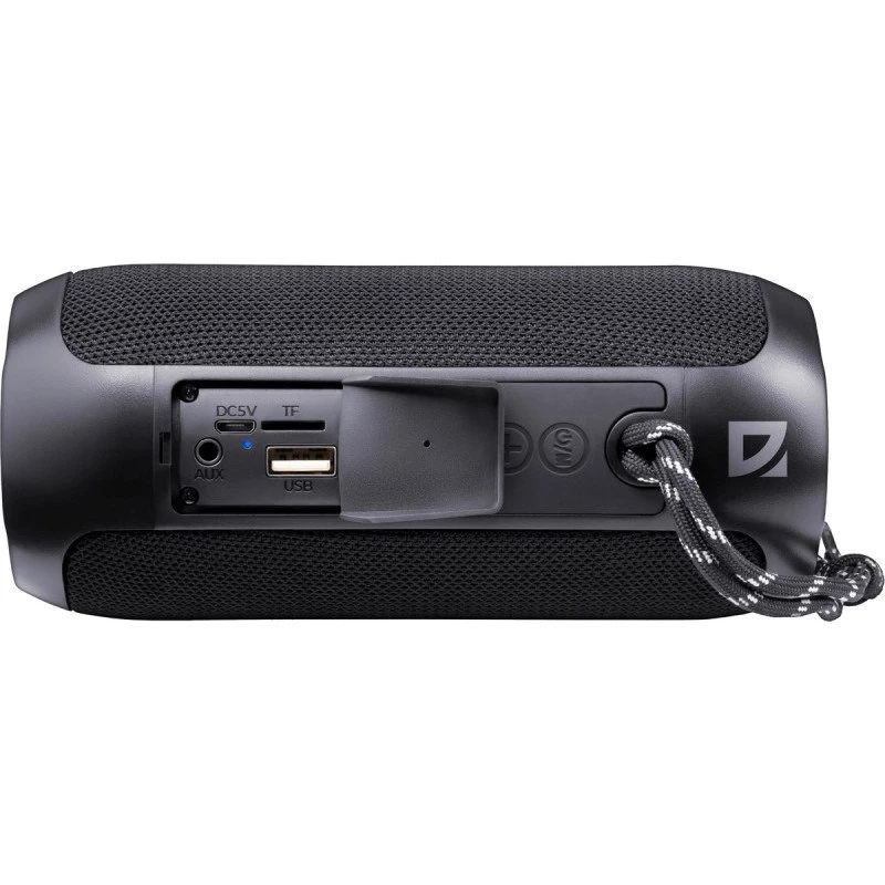 Kantav Bluetooth-kõlar DEFENDER ENJOY S100 — 10W, Bluetooth 5.3, 5h aku, LED-valgustus, sisseehitatud mikrofon