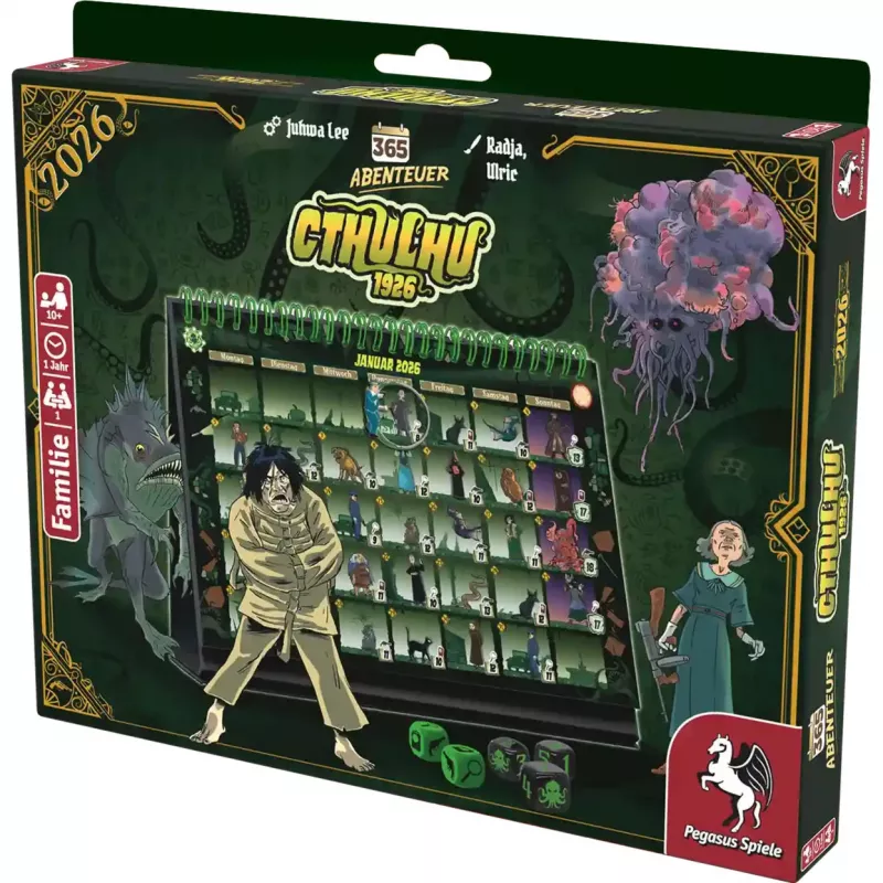 365 adventure - Cthulhu 1926 (Edition 2026), puslemäng