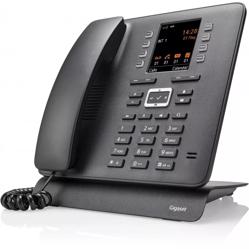 Gigaset Maxwell C IP-telefon must TFT-ekraaniga
