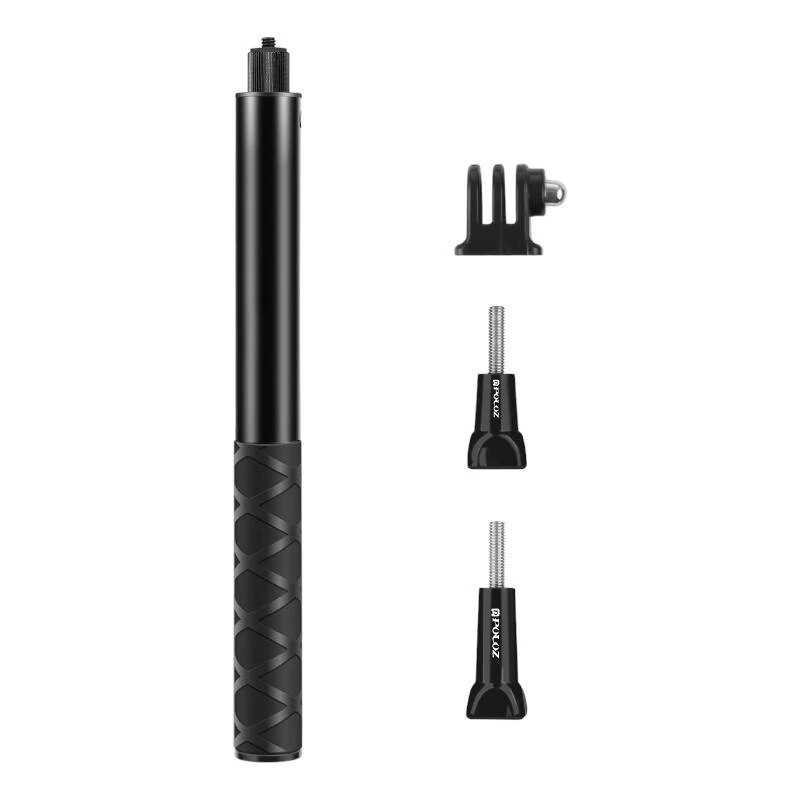 Metallist selfipulk Puluz 110 cm Insta360 One RS / X2 / X3 / X4 jaoks — 110 cm pikkus, metallkonstruktsioon