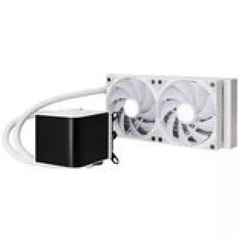 Jonsbo D32 STD PC-korpus + TRYX PANORAMA täielik vedelikjahutus, ARGB - 240 mm, valge